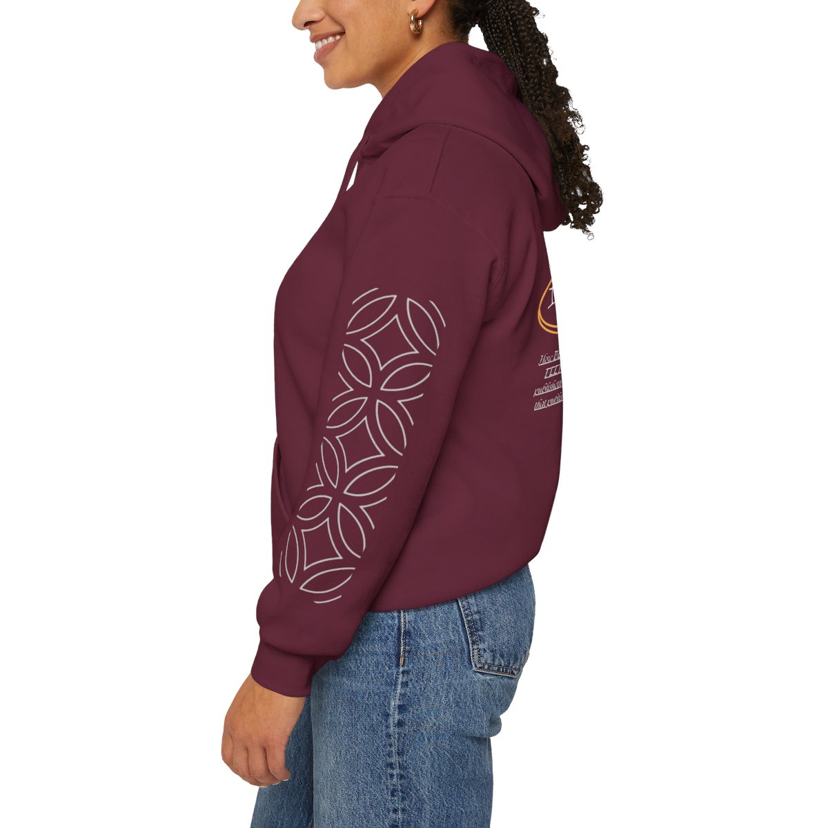 Beautiful Feet - Unisex Heavy Blendâ„¢ Hooded Sweatshirt - Maroon12