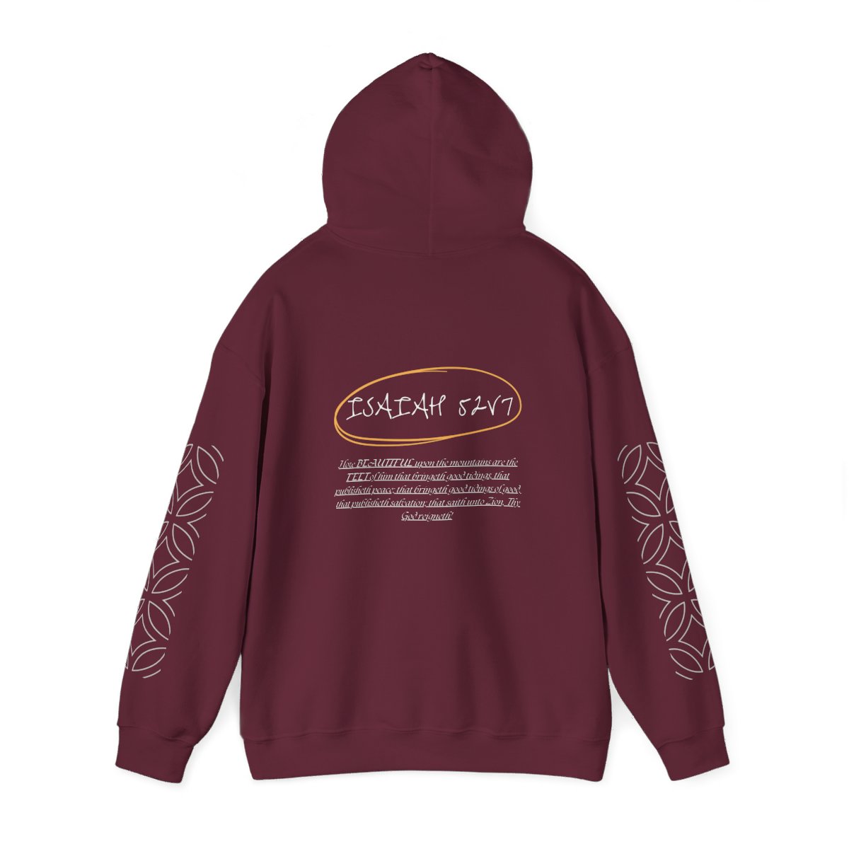 Beautiful Feet - Unisex Heavy Blendâ„¢ Hooded Sweatshirt - Maroon3