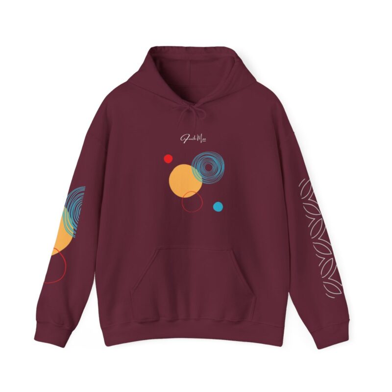 My love language is the cross - Unisex Heavy Blend™ Hooded Sweatshirt - Maroon1