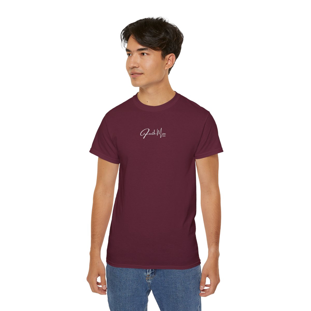 Fourthman Unisex Ultra Cotton Tee - Maroon 7