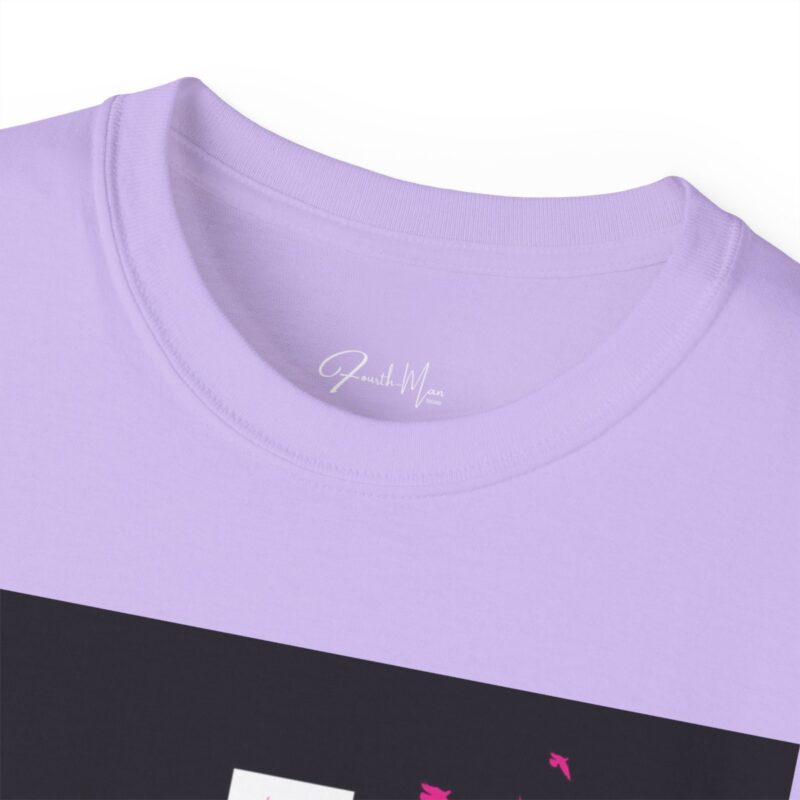 My love language is the cross - Unisex Ultra Cotton Tee - Orchid 3